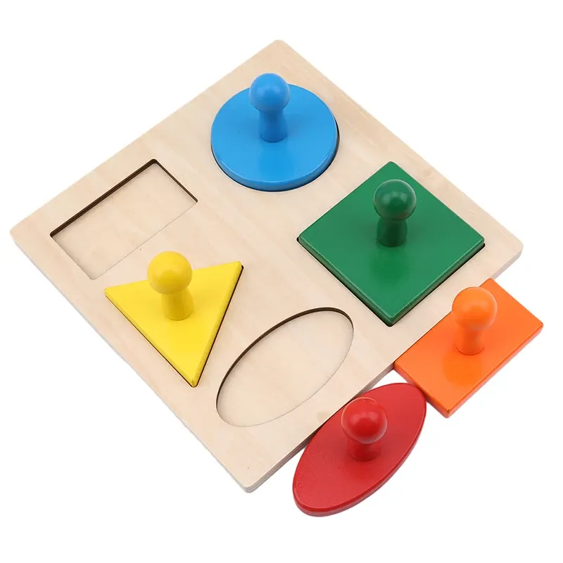 Montessori Geometric Shapes Sorting Puzzle 5