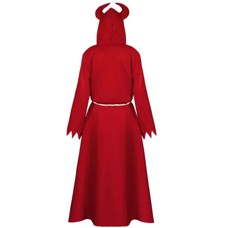 Halloween Grim Reaper Gothic Cape Costume 2