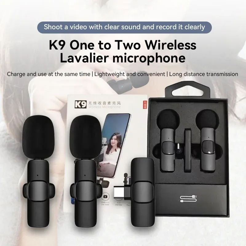 Mini Wireless Lavalier Microphone 2