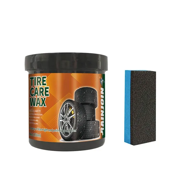 Tire Wax Shine & Wheel Polishing Kit 6