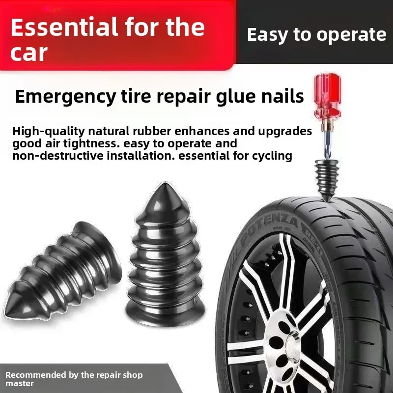 Tubeless Tire Puncture Repair Nail Kit 3