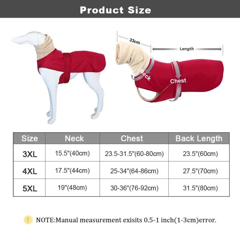 Waterproof Winter Dog Coat for Large Dogs 6