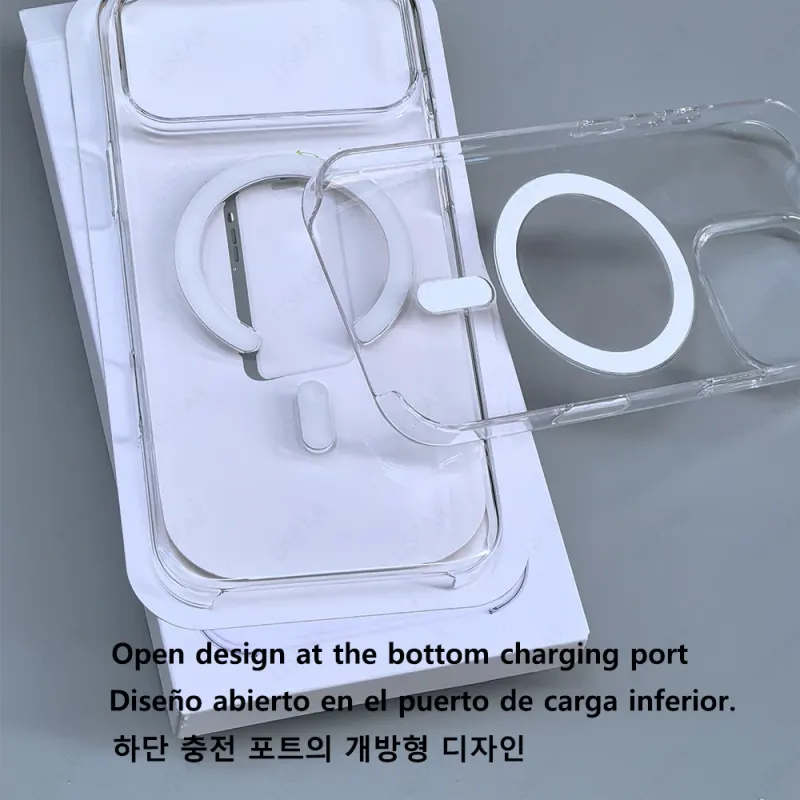 Clear MagSafe Case with Touch Camera Button 4