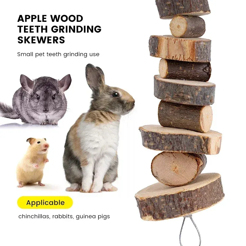 Natural Wood Chew Sticks for Small Pets 3