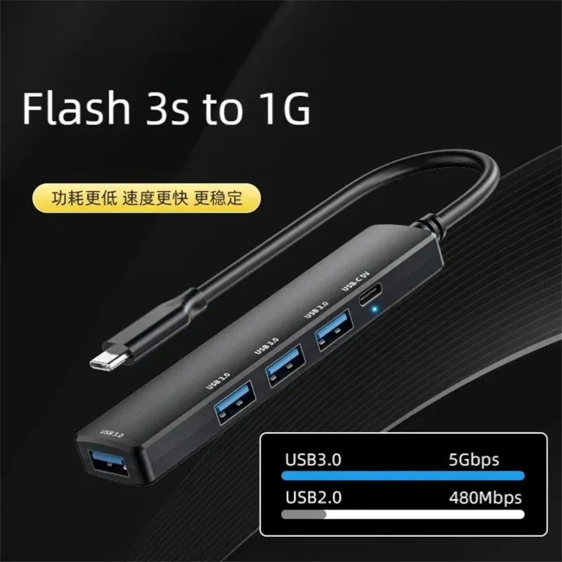 5-in-1 USB C Hub with PD Charging 5