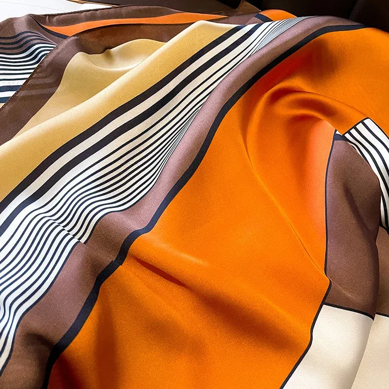Luxury Silk Summer Scarf 180x90cm 4