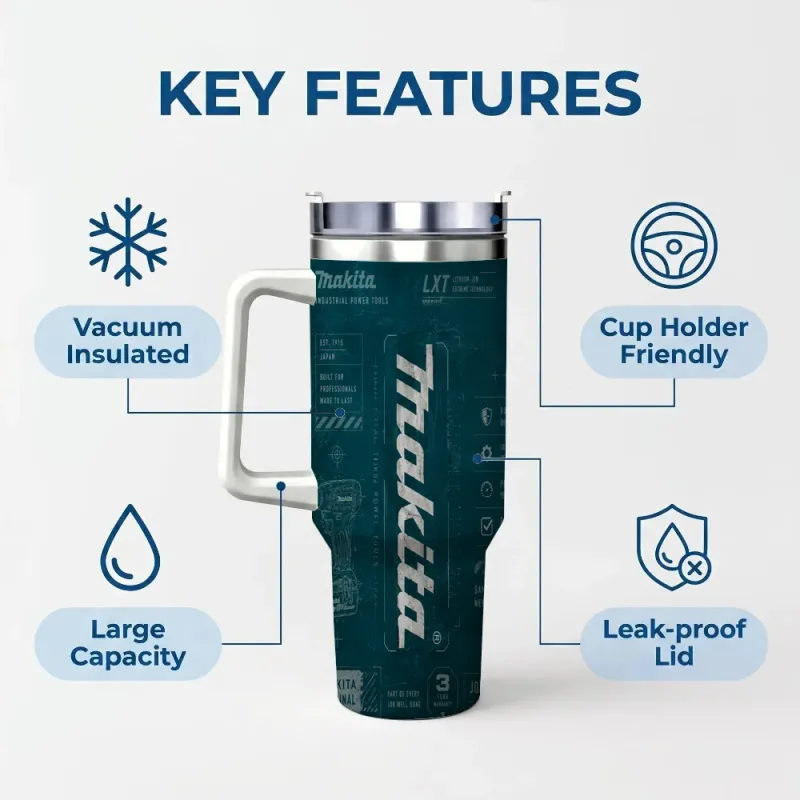Makita Tool Vacuum Flask 40oz 6