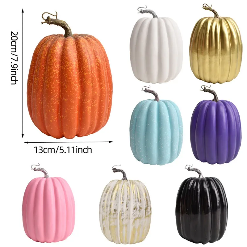 Rustic Farmhouse Pumpkin Centerpiece Set 6