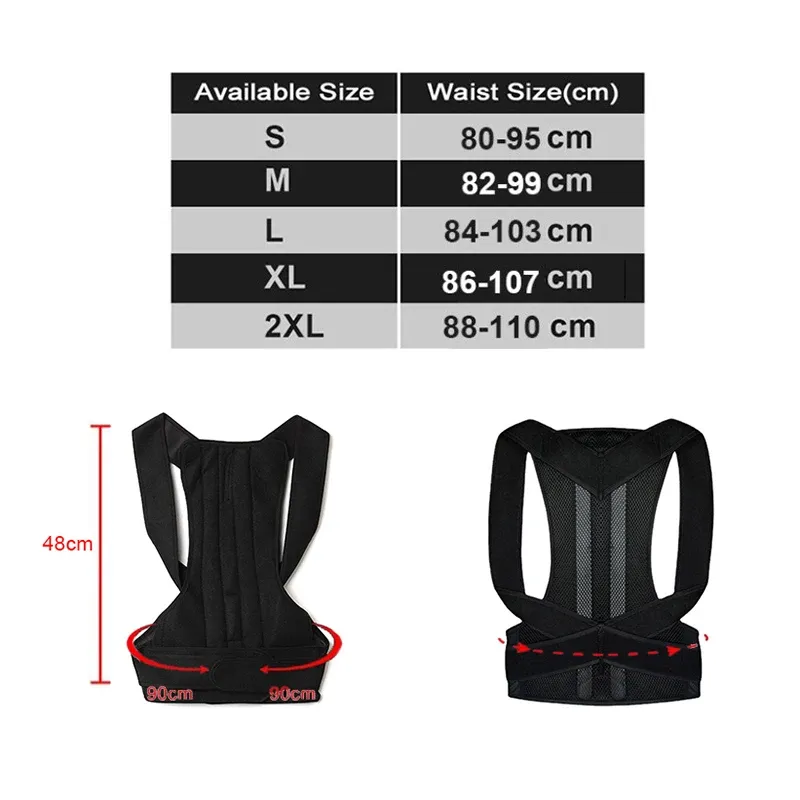 Adjustable Posture Corrector Brace 5