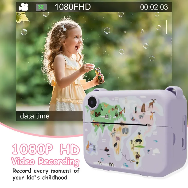 Kids Instant Print Camera Toy 4
