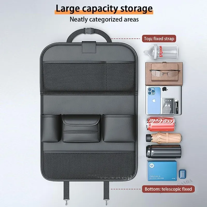 Car Seat Organizer with Tablet Holder 4