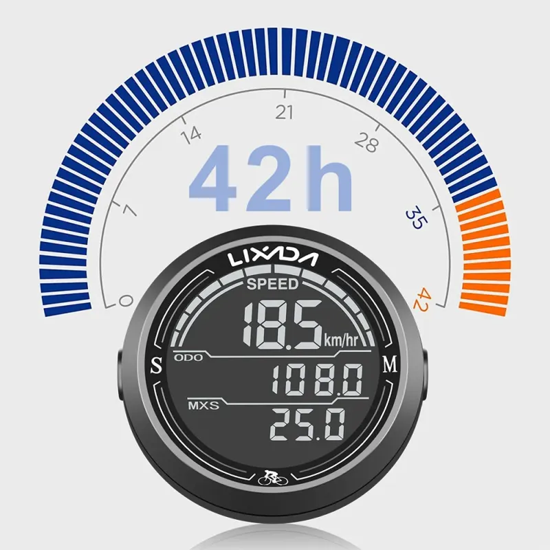Wired Waterproof Bike Speedometer 4