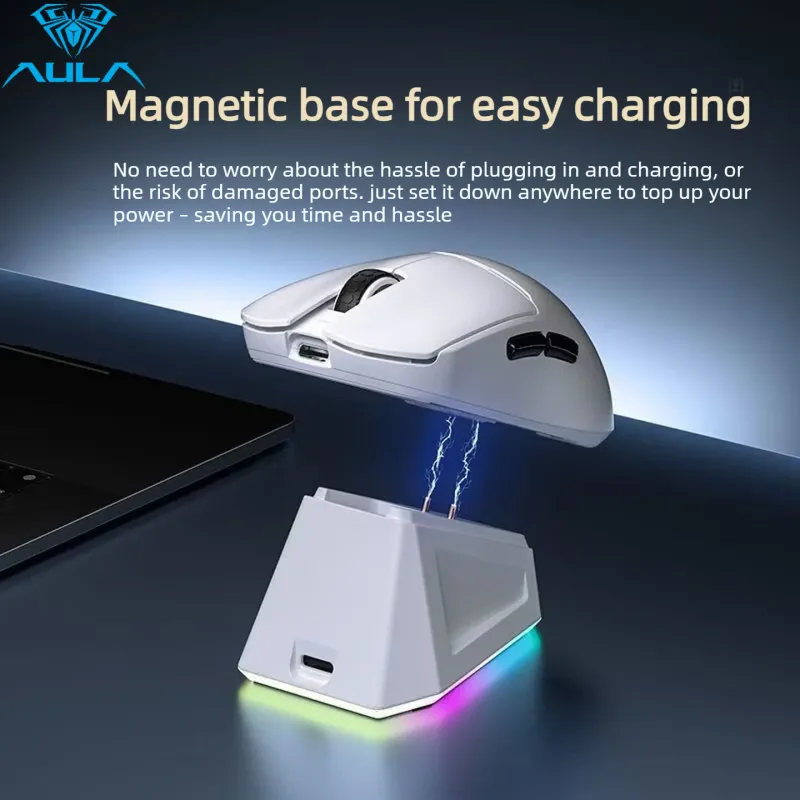 AULA 59G Tri-Mode RGB Gaming Mouse 4