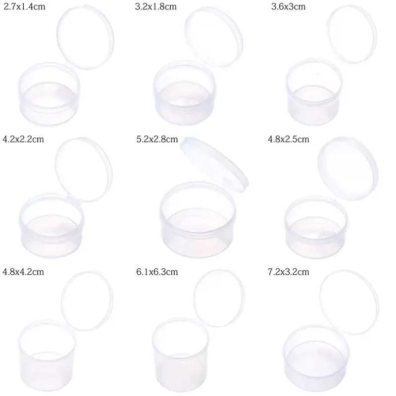 Transparent Small Parts Storage Box 6