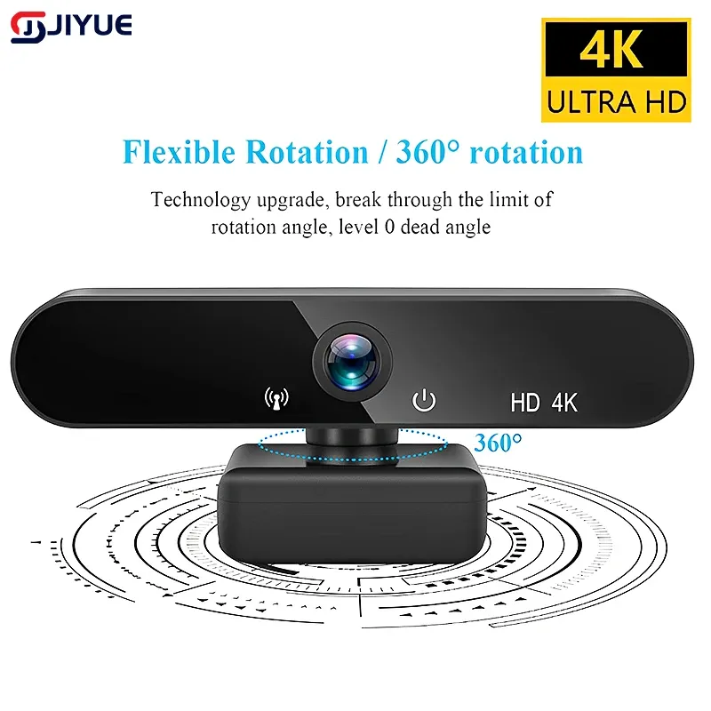 4K Webcam with Mic for Streaming 1