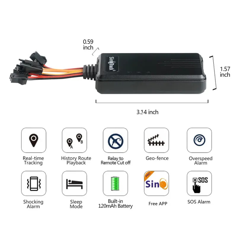 4G GPS Car Anti-Theft Tracker ST-906L 3