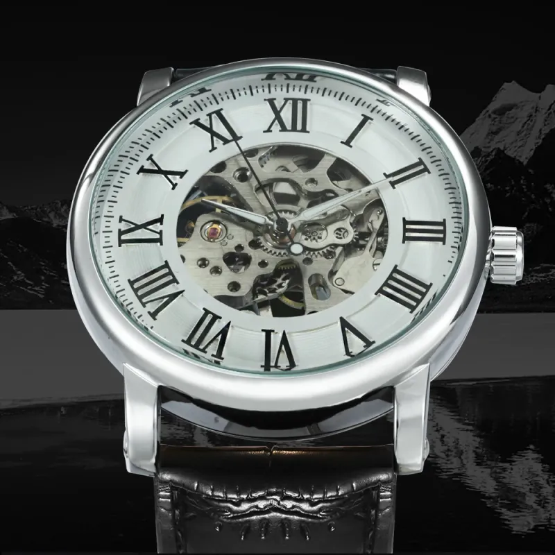 WINNER Men's Skeleton Dress Watch 2