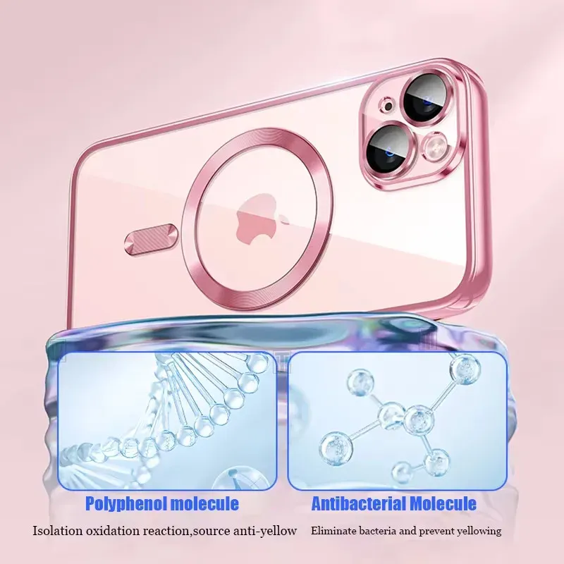 Clear Plating Ultrathin Silicone iPhone Case 2