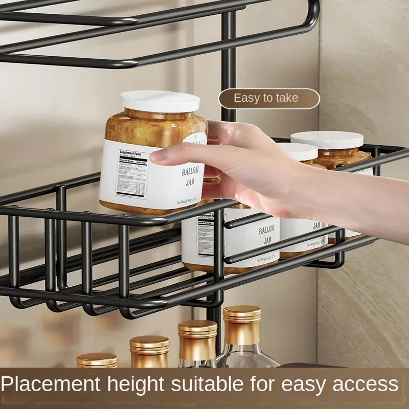 Magnetic Fridge Spice Rack Organizer 4