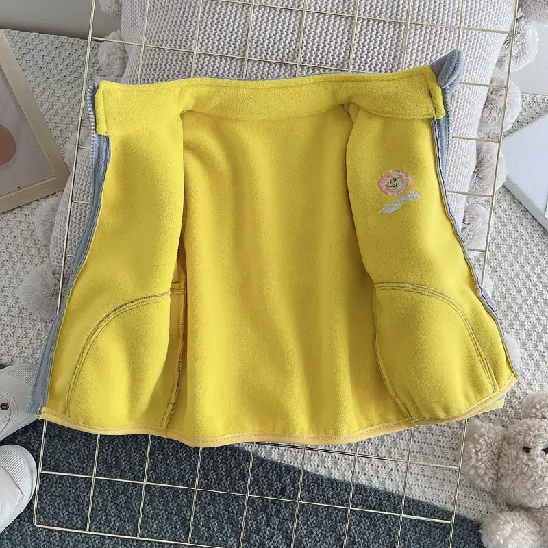 Kids Polar Fleece Hooded Jacket 5