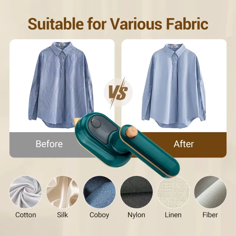 Mini Portable Handheld Garment Steamer 3