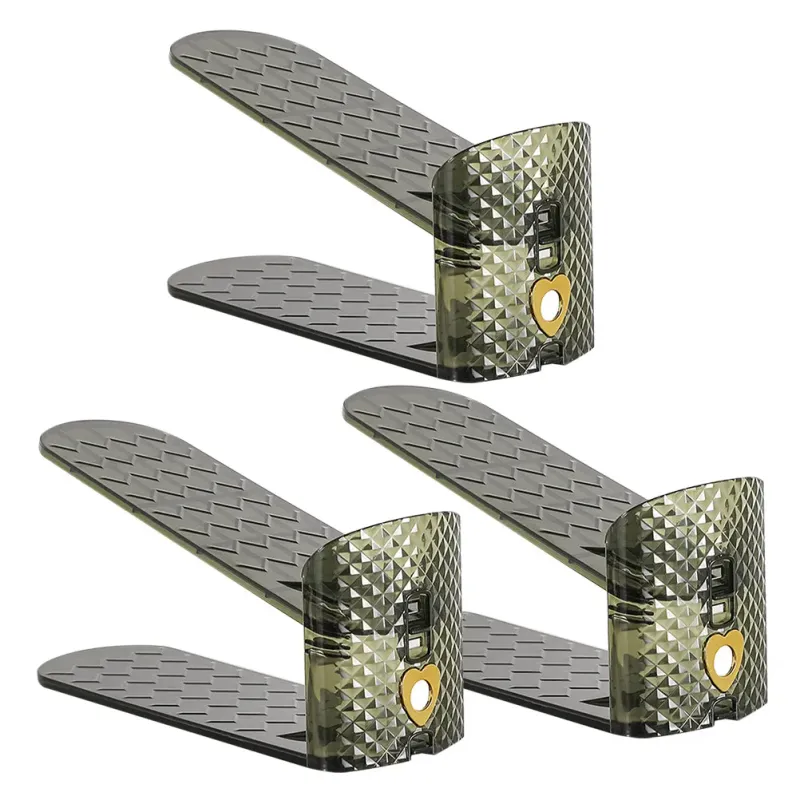 Adjustable Narrow Shoe Rack 2-Pack 4