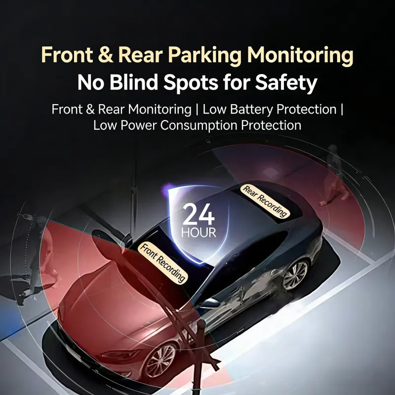 4K WiFi Dual Dash Cam with Night Vision 6