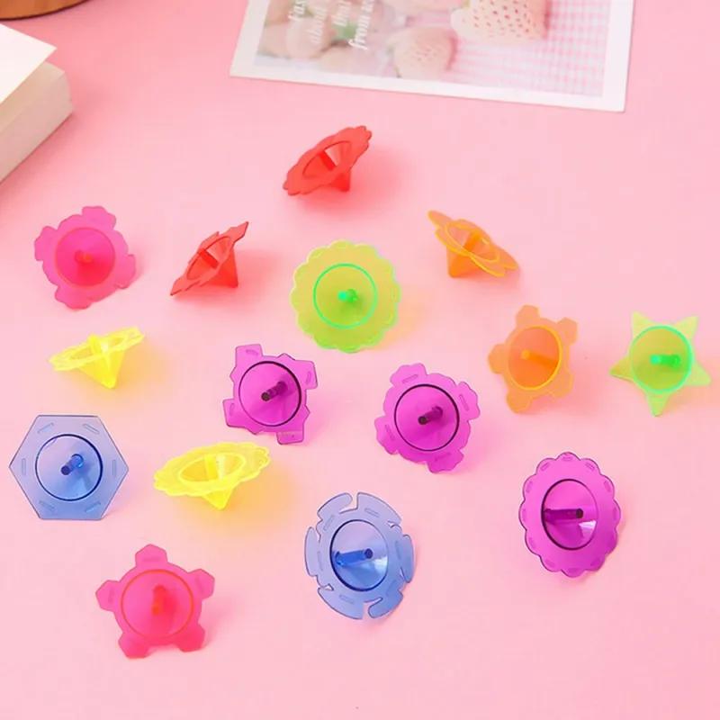 100-Piece Colorful Mini Gyro Toy Set 4