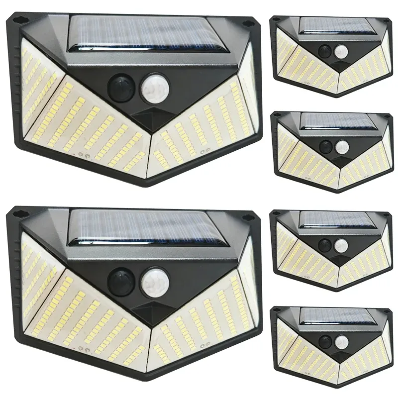 220 LED Solar Wall Lights 1