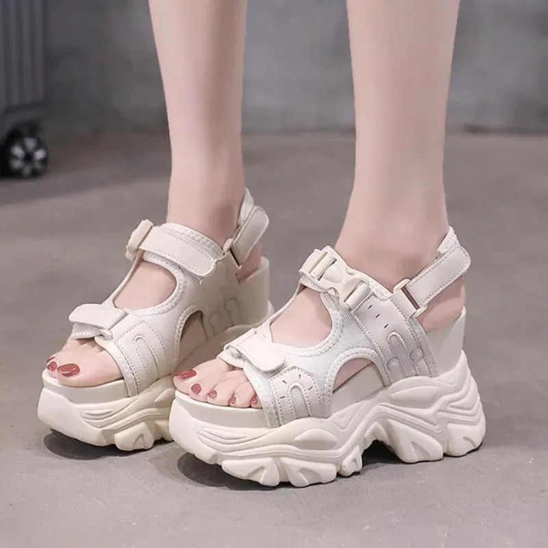 Chunky Platform Wedge Sandals Women 5