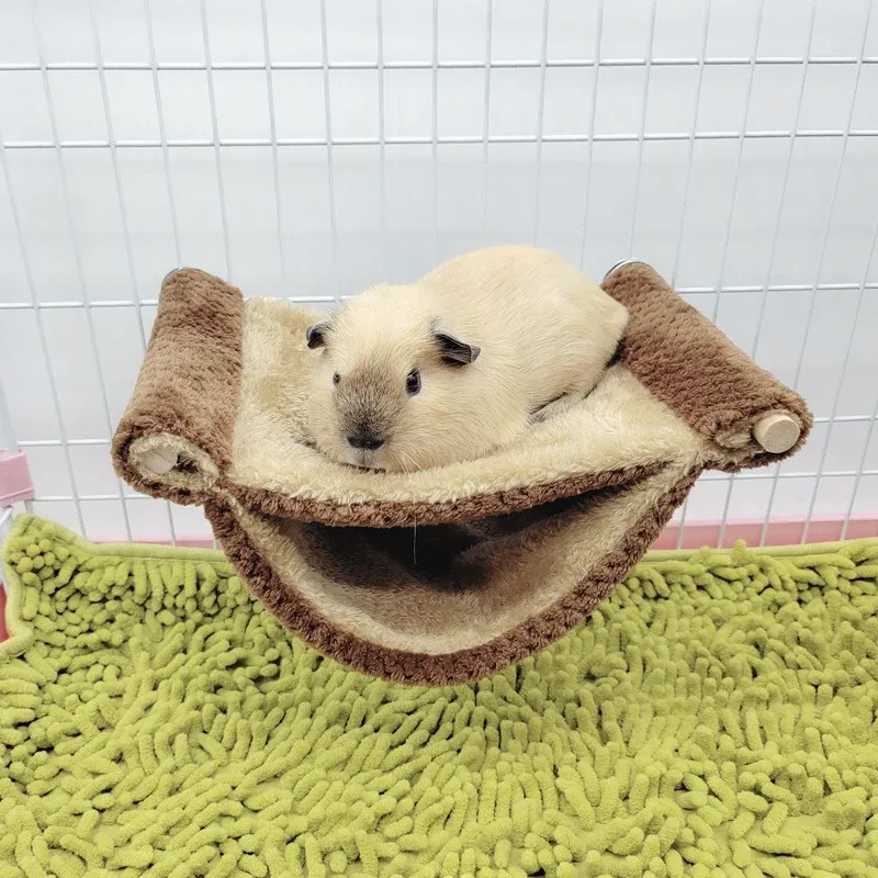 Plush Double Thick Hamster Hammock Bed 6