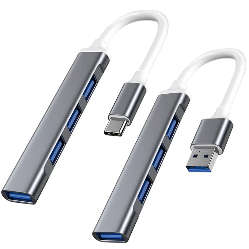 4-Port USB C Hub with OTG 1