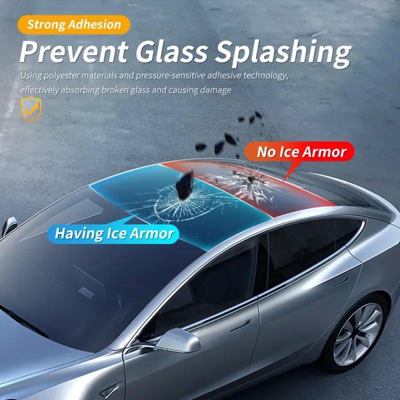 Tesla Model Y Sunroof PPF Film - Ice Armor 5