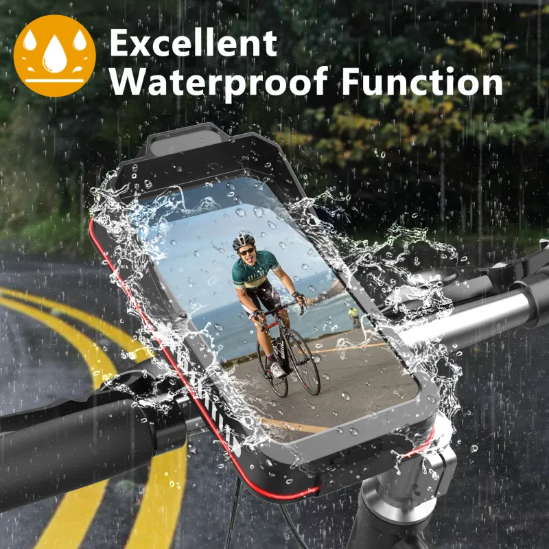 Waterproof Bike & Motorcycle Phone Mount Bag 2