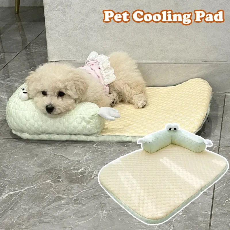 Ice Silk Cooling Orthopedic Pet Bed 1