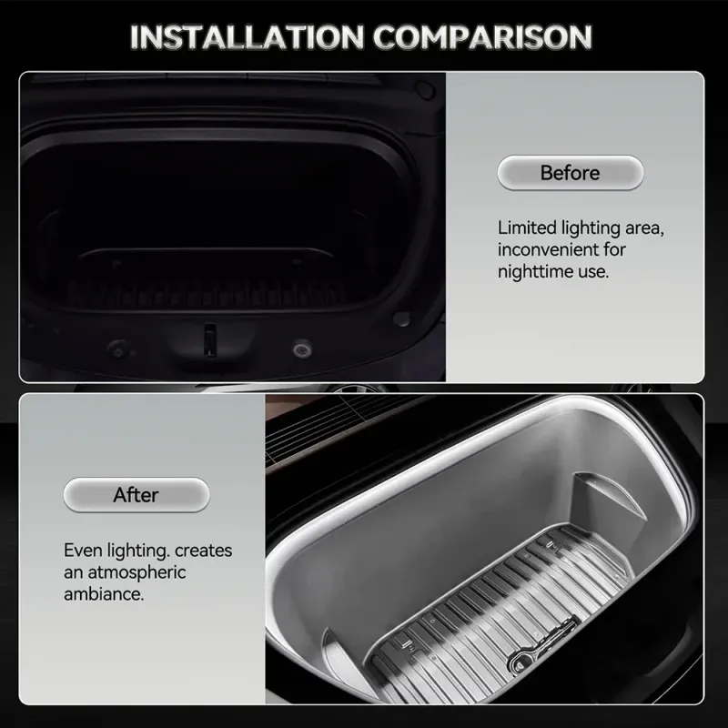Tesla Model 3/Y Front Trunk LED Light 3