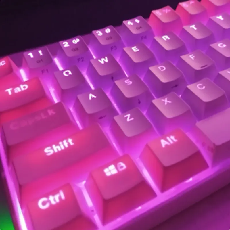 104pcs ABS Blank Mechanical Keycaps 5