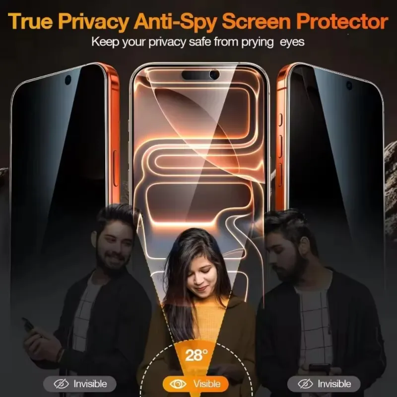 5-Pack iPhone Privacy Screen Protector 2