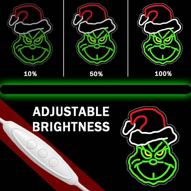 Christmas LED Neon Signs for Wall Decor 5