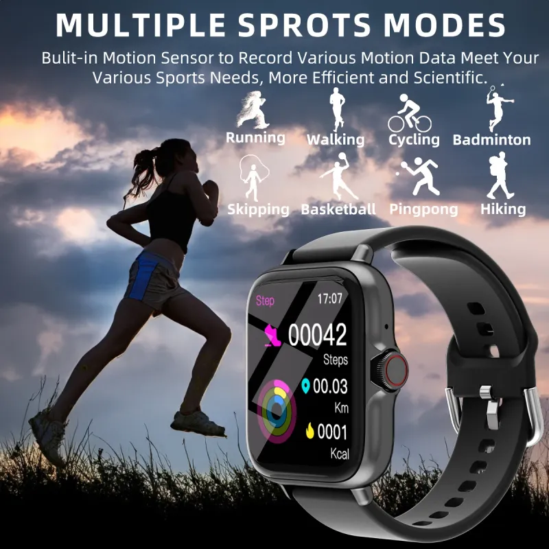 1.83" Smart Watch with Call & Health Tracking 3