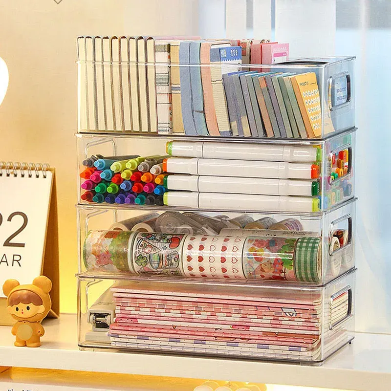 Clear Storage Box Organizer Set 5