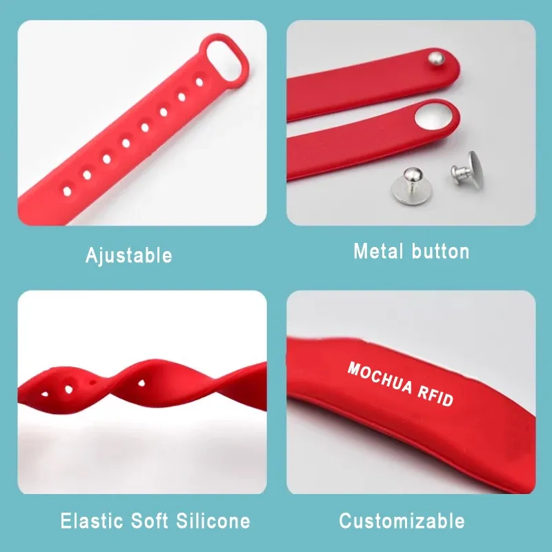 NFC Digital Business Card Wristband 5