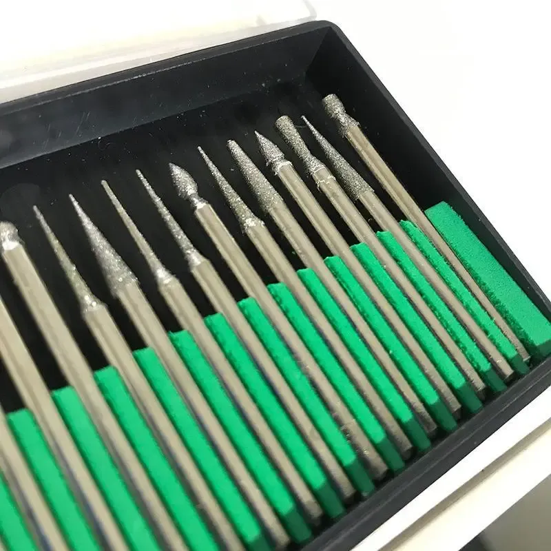 30-Piece Diamond Burr Set for Dremel 6