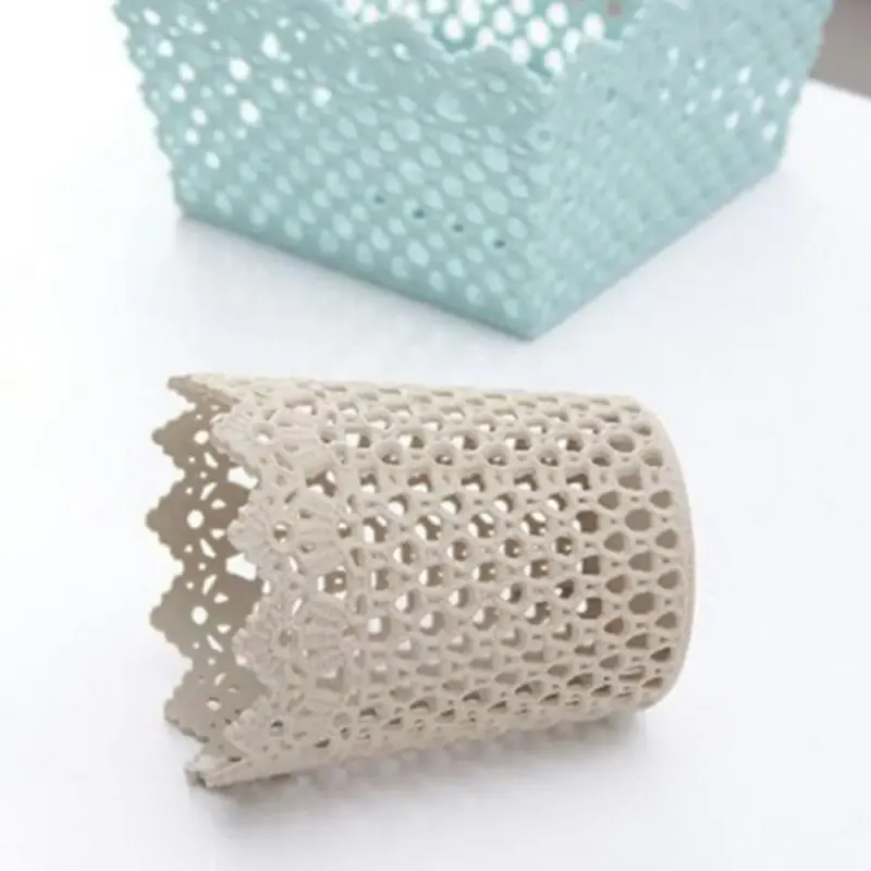 Hollow Flower Pen & Brush Holder 5
