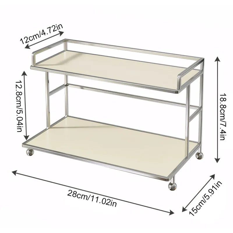 Nordic Acrylic Makeup Organizer 6