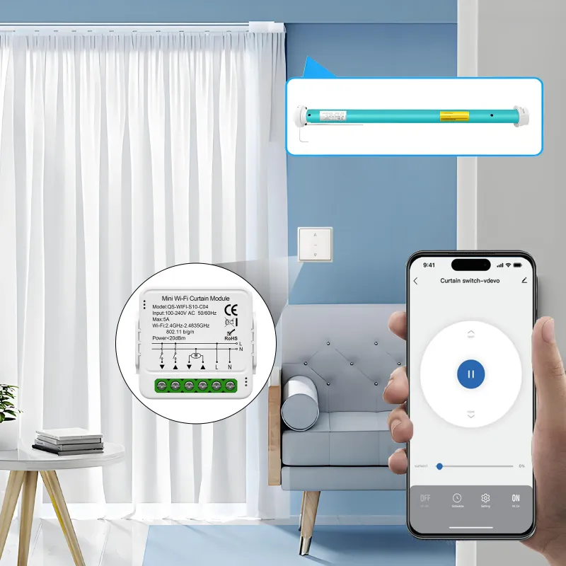 Tuya Smart Curtain Switch Module 4