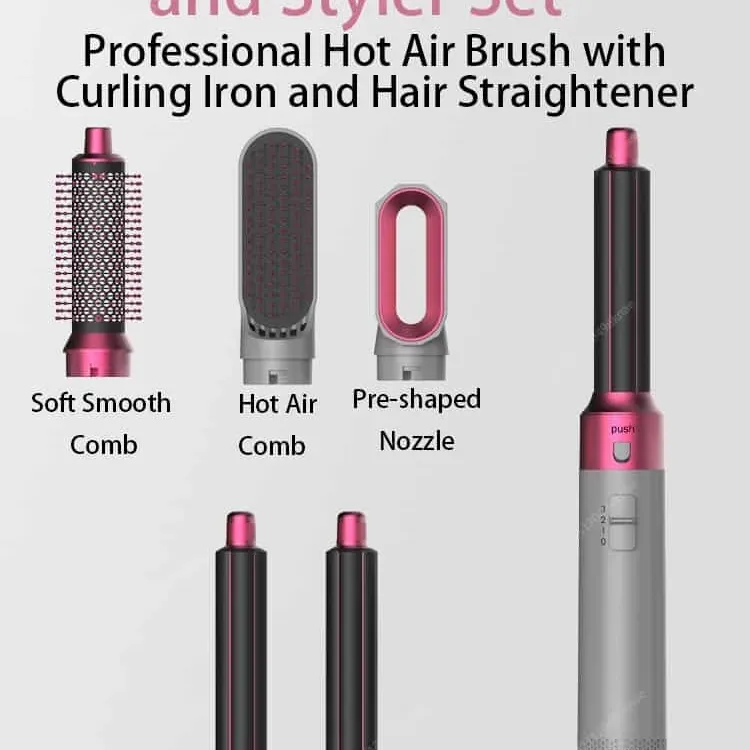 5-in-1 Hair Dryer Brush Styler Kit 4