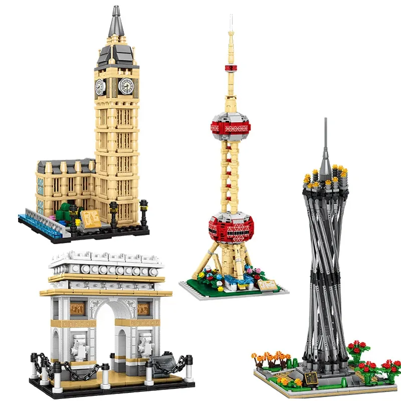 Architecture Landmark Building Blocks Set 1