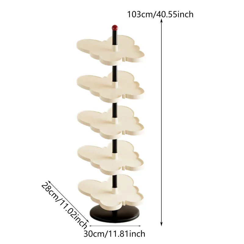 Vertical Corner Shoe Rack 6