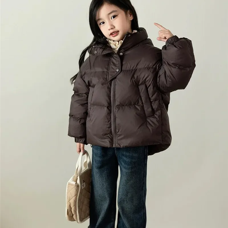 Kids Winter Down Jacket with Hood 4